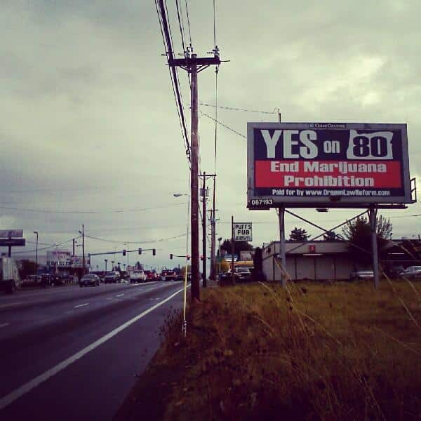 oregon measure 80 billboard portland oregon measure 80 billboard portland
